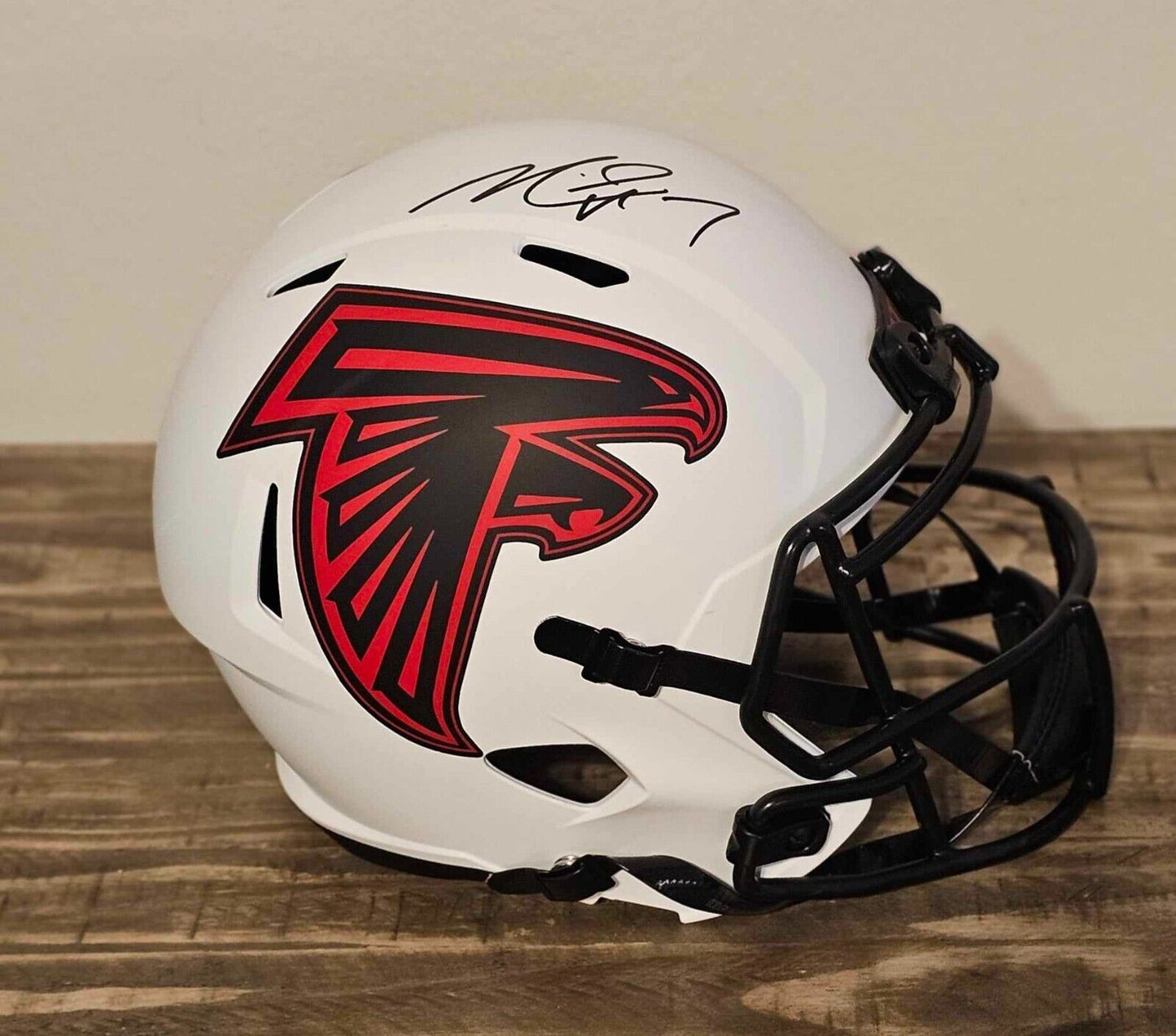 Michael Vick Signed Atlanta Falcons Lunar Eclipse Riddell Full Size Speed Replic