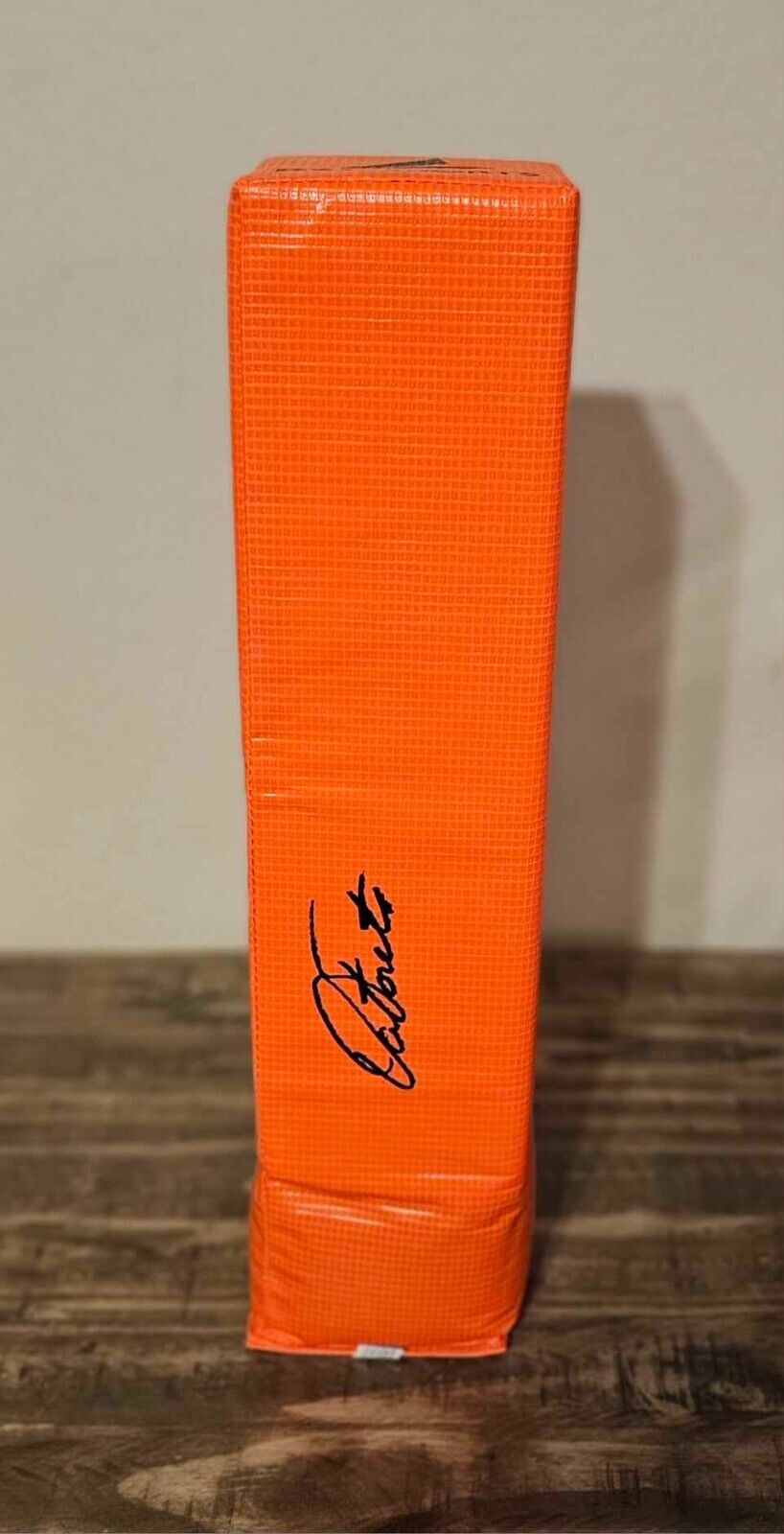 Dan Fouts (CHARGERS) Signed BSN Orange Endzone Football Pylon - (SCHWARTZ COA)