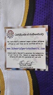 Jamal Leweis Signed Ravens Jersey-Schwartz Authentic