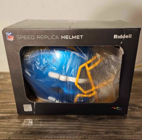 Dan Fouts Signed Chargers Riddell Speed Replica Helmet (SCHWARTZ COA)