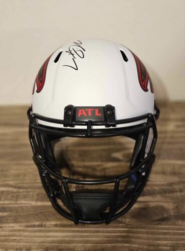 Michael Vick Signed Atlanta Falcons Lunar Eclipse Riddell Full Size Speed Replic